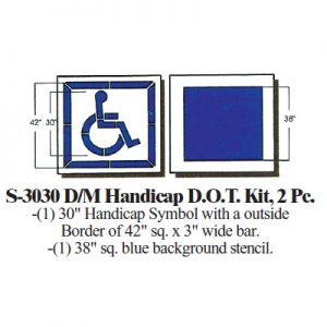 Handicap DOT Kit