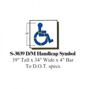 Handicap Symbol Large