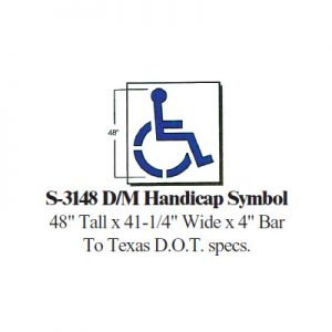Handicap Symbol Texas