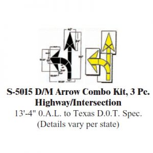 Highway & Intersection Combo Arrow Kit