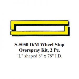 Wheel Stop Overspray Kit